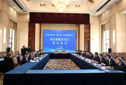 建发淄博供应链服务 项目签约仪式成功举办
